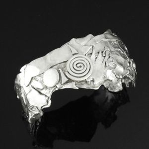 Kathy Whitman-Elk Woman RETICULATED CUFF BRACELET